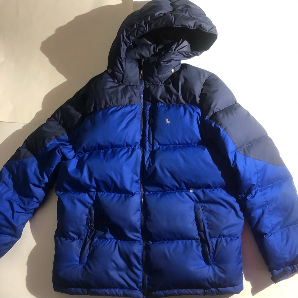 POLO Ralph Lauren Boys Puffer Coat Jacket Size XL